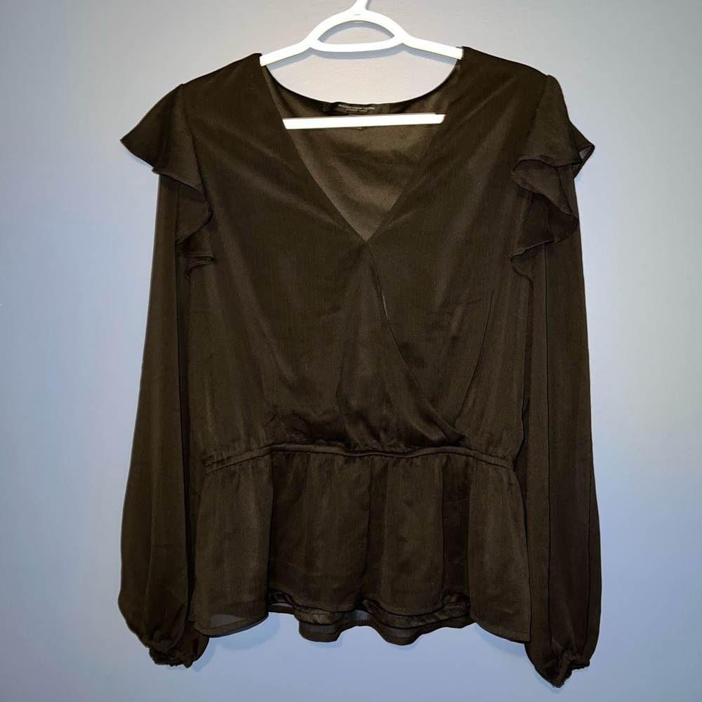 Marc New York Elegant Black Blouse